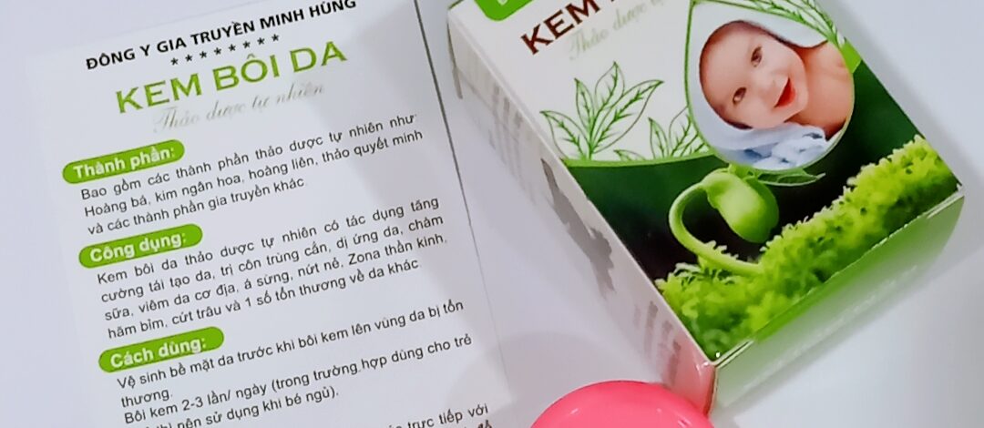 Cách nhận biết kem bôi da Minh Hùng chính hãng